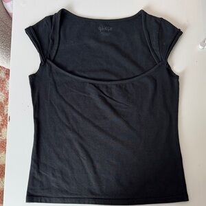 Brandy Melville/John Galt Black Ella Top